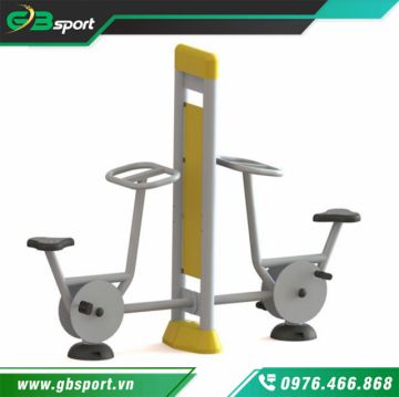Thiết bị xe đạp tập cơ chân, cơ đùi trụ đôi GB SPORT GS-201