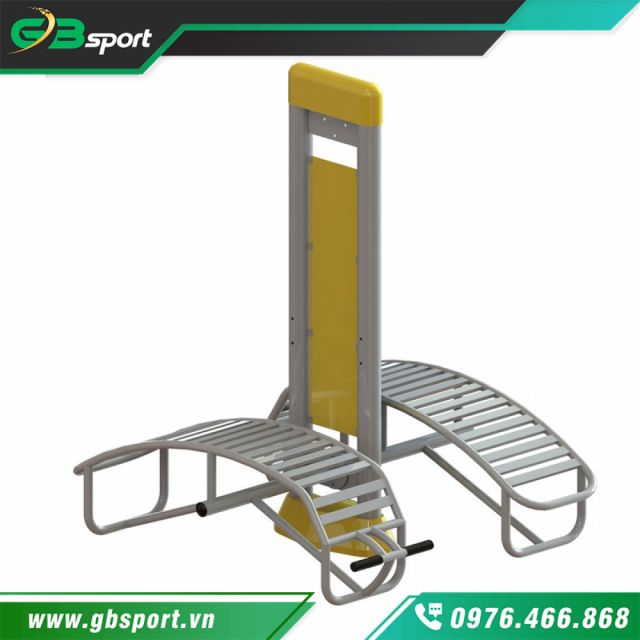 Thiết bị lưng bụng trụ đôi GB SPORT GS-202